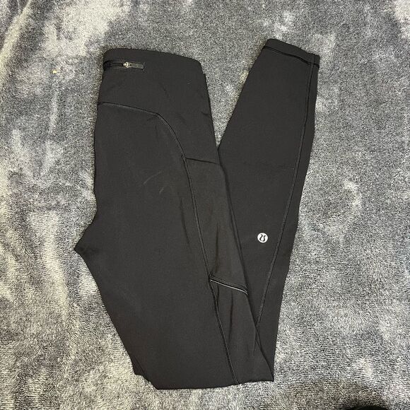Lululemon Black Legging Women's Size 4 - Picture 1 of 7